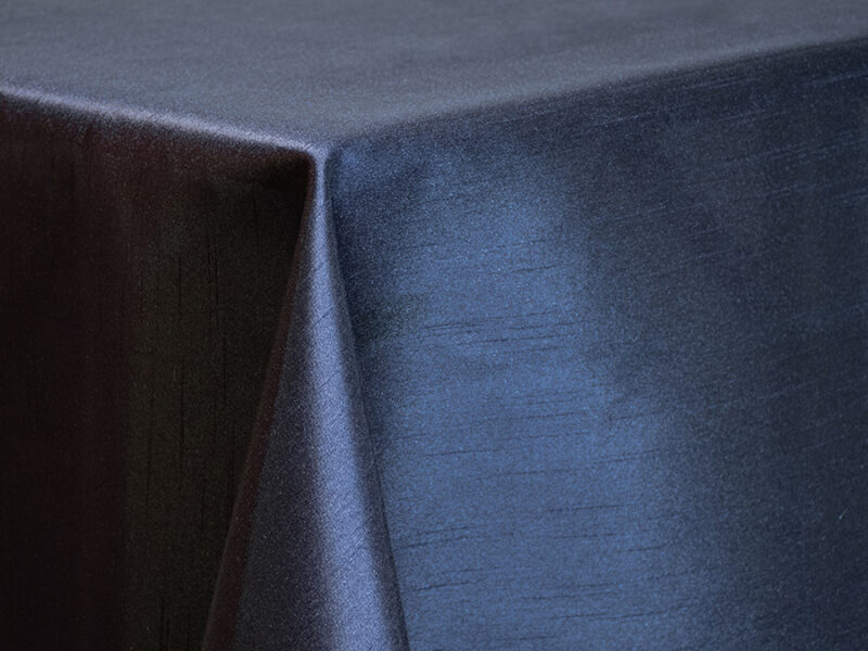 Navy Supernova Shantung Drapes (028)