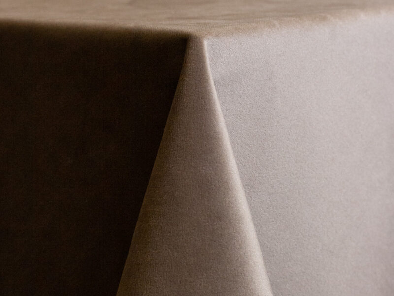 Taupe Velvet Napkins (920)