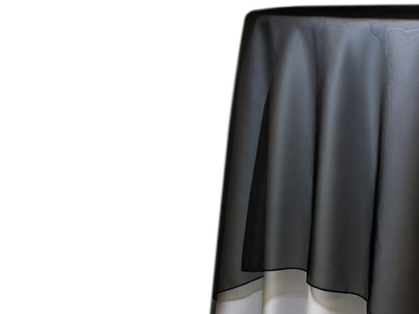 Black Voile Drapes (770)