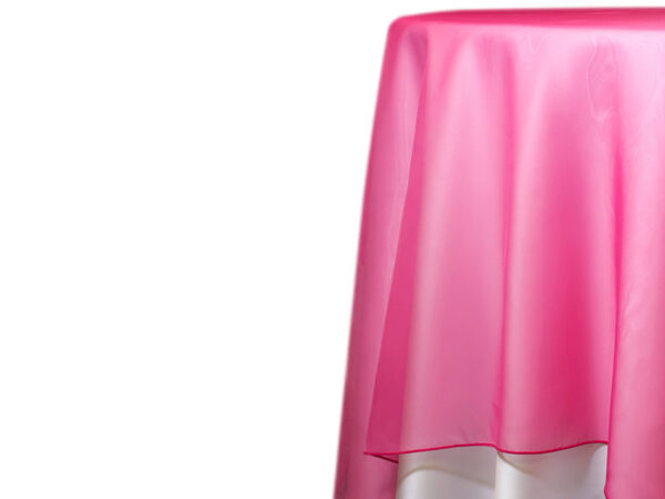 Hot Pink Voile Drapes (763)