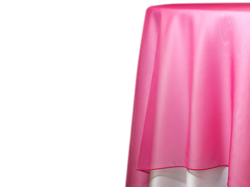 Hot Pink Voile Drapes (763)