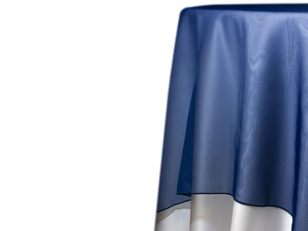 Navy Voile Drapes (757)