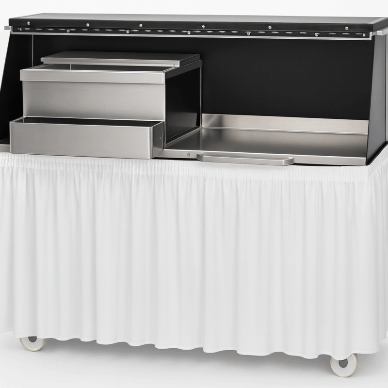 5 Ft. Lacrosse Portable Bar w/ Ice Bin - Image 6
